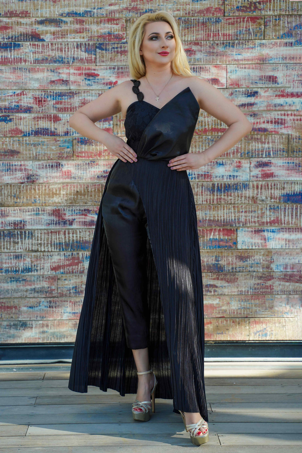 Black Elegent Gown Dress