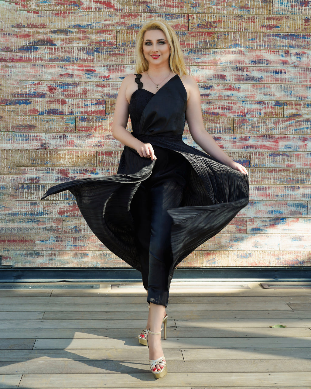 Black Elegent Gown Dress