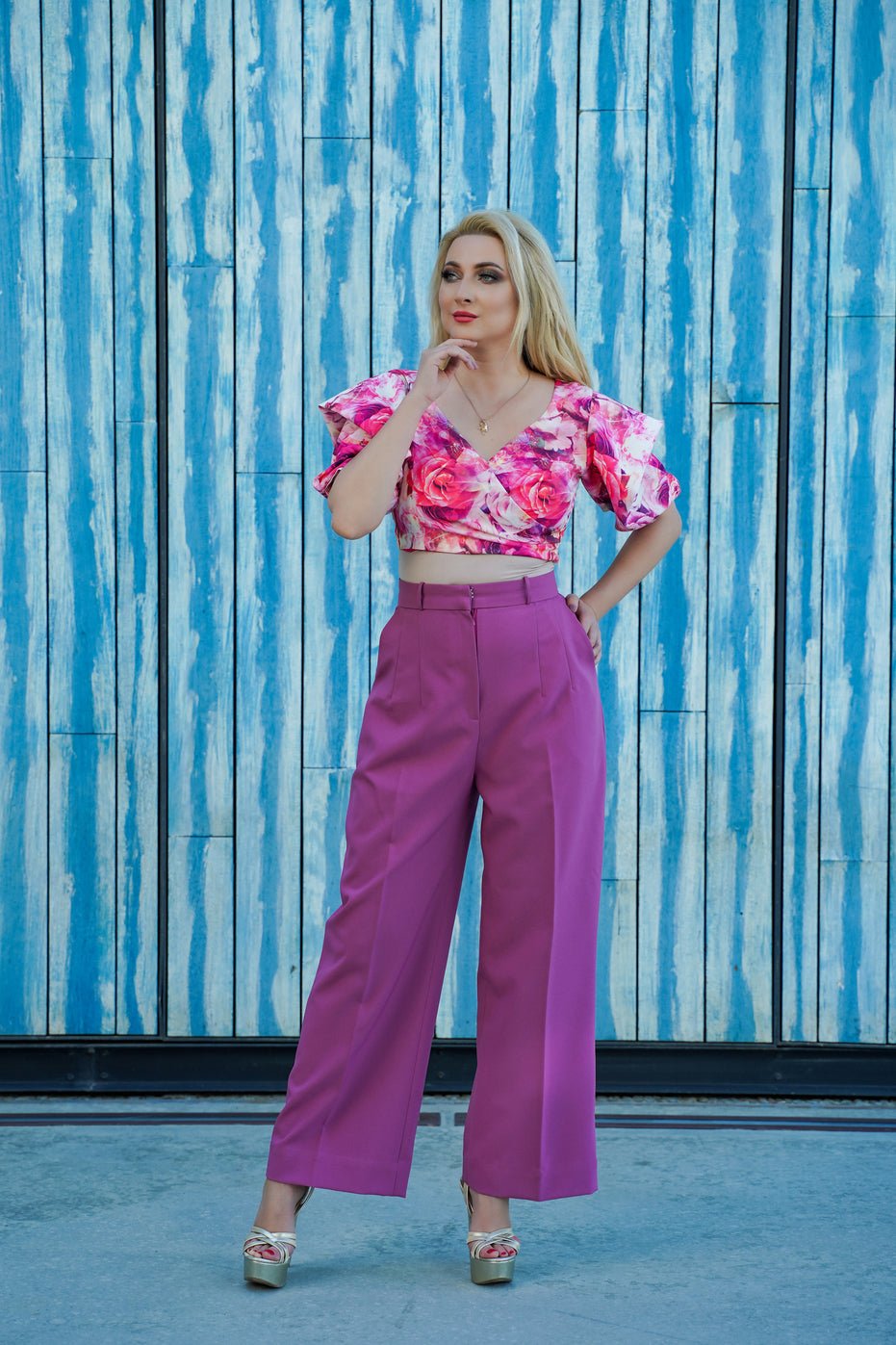 Fuschia Floral