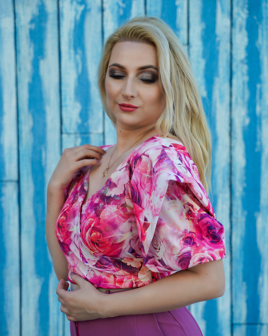 Fuschia Floral