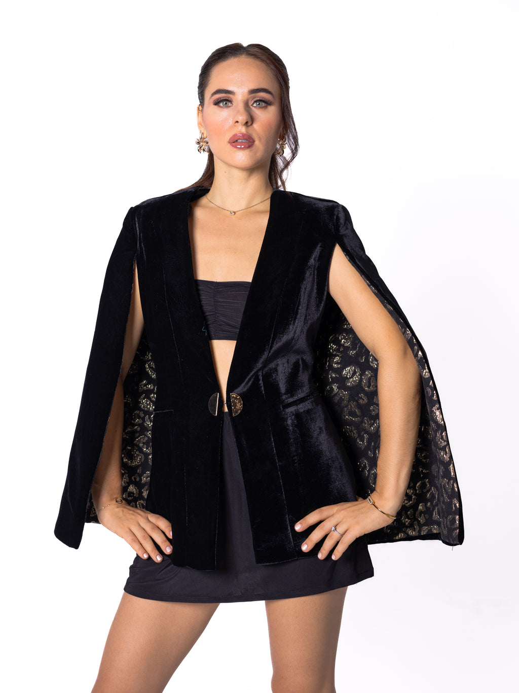 The Empress Velvet Cape