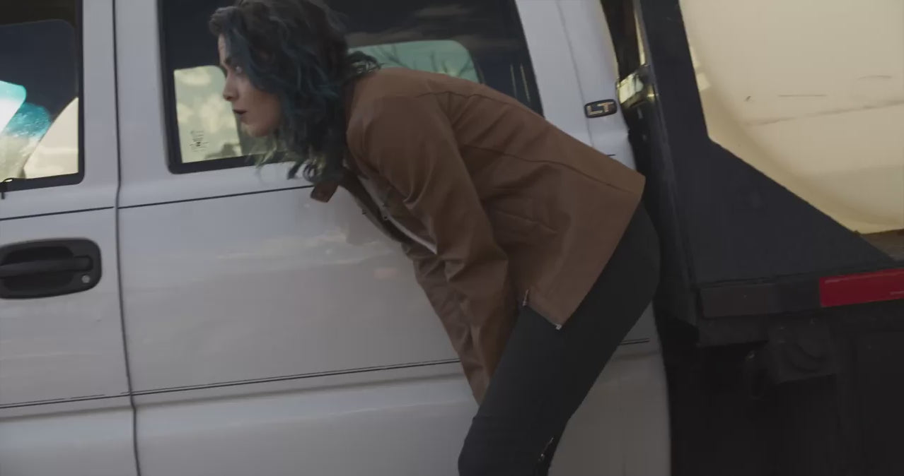 Cowl neck silk Cami Dress